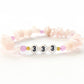 ANGEL NUMBER Crystal Healing Bracelet