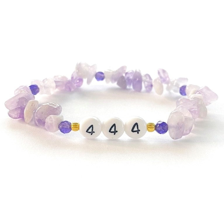 ANGEL NUMBER Crystal Healing Bracelet