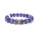 AMETHYST Infinity Round Beaded Bracelet - 10mm