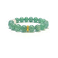 AVENTURINE Infinity Round Beaded Bracelet - 10mm